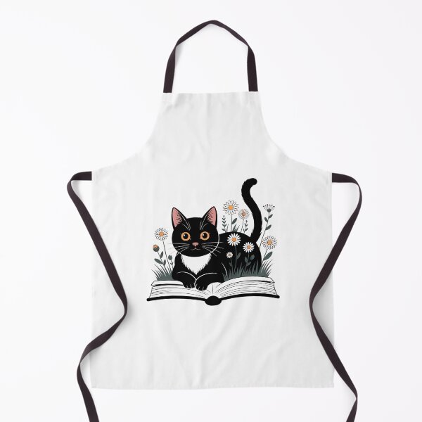 Item preview, Cute Book Cat designed and sold by IdunayaStore.