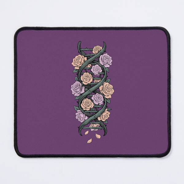 Item preview, Floral DNA Double Helix Dark designed and sold by VibeMax.