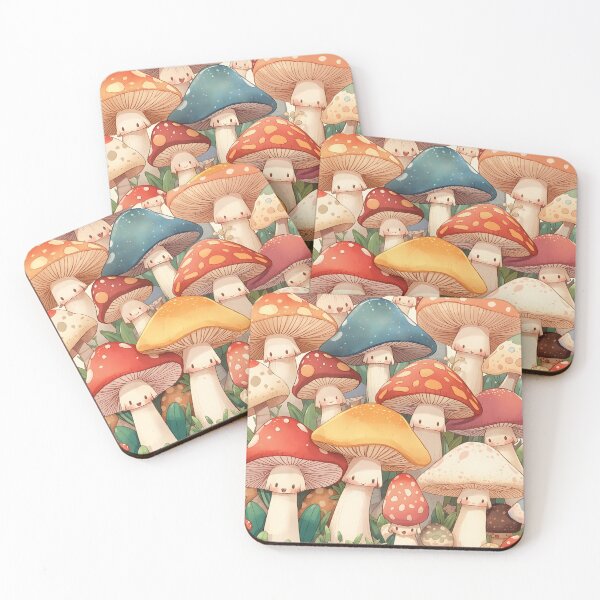 Item preview, Magical world of mushrooms designed and sold by uunaa.