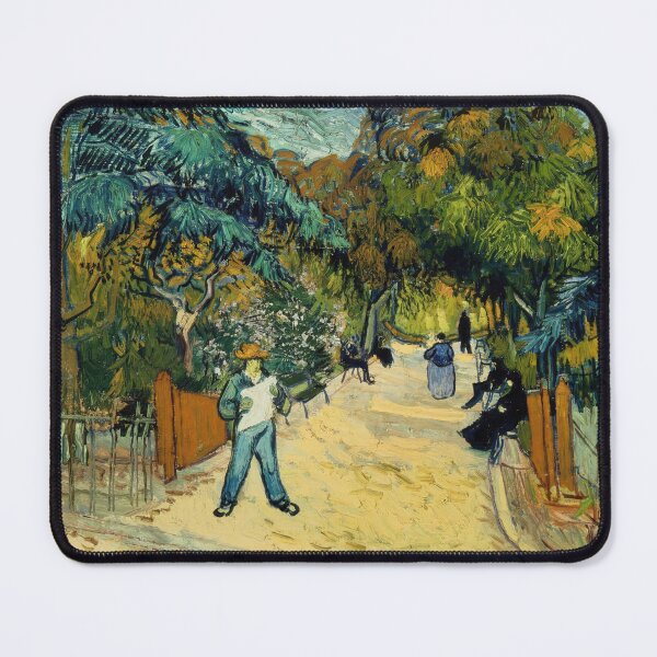 Item preview, Entrance to the Public Gardens in Arles by Vincent van Gogh: Fine Art Poster designed and sold by artofuniverse.