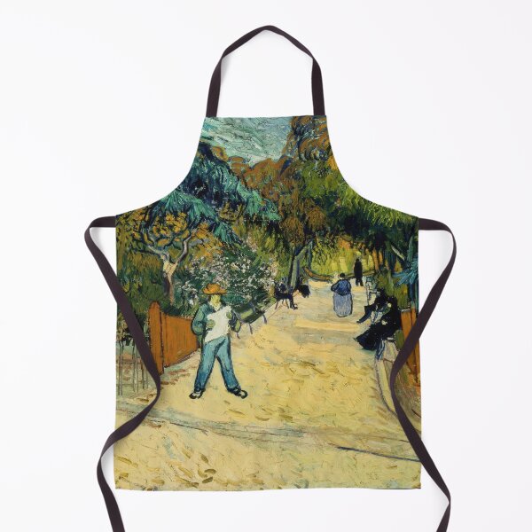 Item preview, Entrance to the Public Gardens in Arles by Vincent van Gogh: Fine Art Poster designed and sold by artofuniverse.