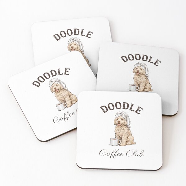 Item preview, Doodle Coffee Club Aesthetic Coffee Lover Cute Retro designed and sold by kiralynstration.