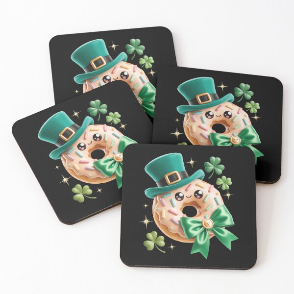 Item preview, Donut St Patrick's Day Leprechaun Coquette designed and sold by IdunayaStore.