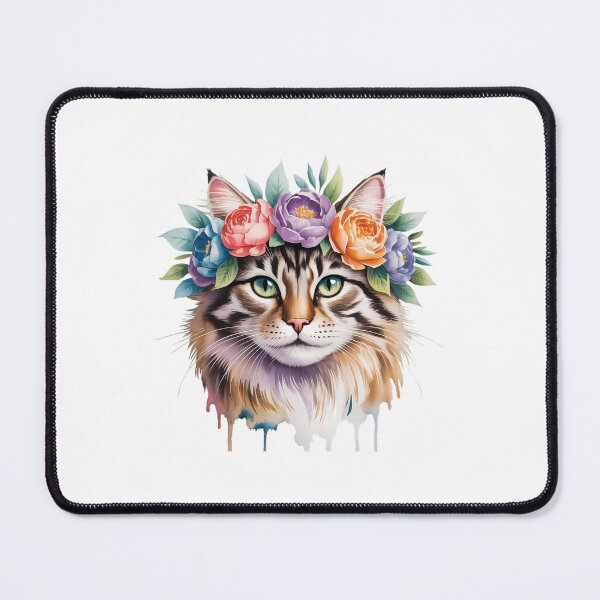 Item preview, Cute Boho Cat designed and sold by IdunayaStore.