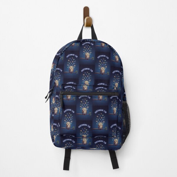 Item preview, Overthinking Club Cute Owl Night Sky Aesthetic Art designed and sold by Itsheartshop.