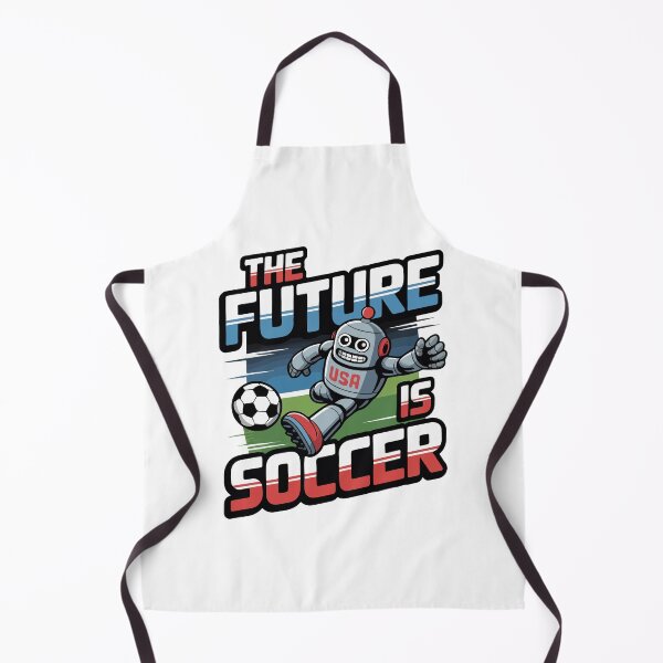 Item preview, The Future is Soccer Robot World Cup 2026 USA designed and sold by PixelWaveBD.