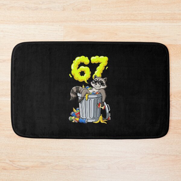 Item preview, 67 Raccoon Trash Panda Funny Six Seven designed and sold by gladysenglish.