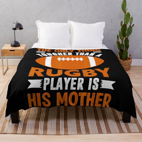Item preview, The Only Thing Tougher Than A Rugby Player Is His Mother Quote designed and sold by GabrieSketcham.