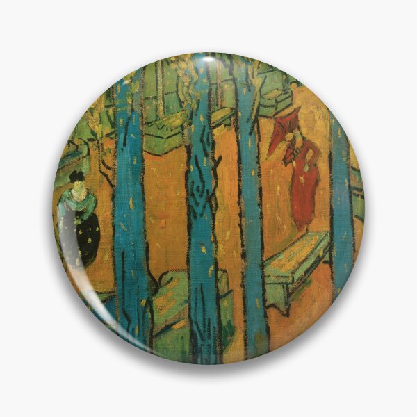 Item preview, Falling Leaves Les Alyscamps by Vincent van Gogh: Post Impressionist Wall Art designed and sold by artofuniverse.