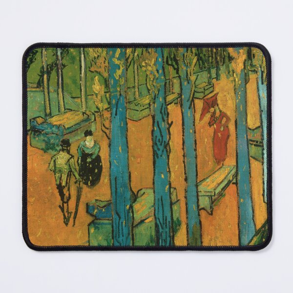 Item preview, Falling Leaves Les Alyscamps by Vincent van Gogh: Post Impressionist Wall Art designed and sold by artofuniverse.