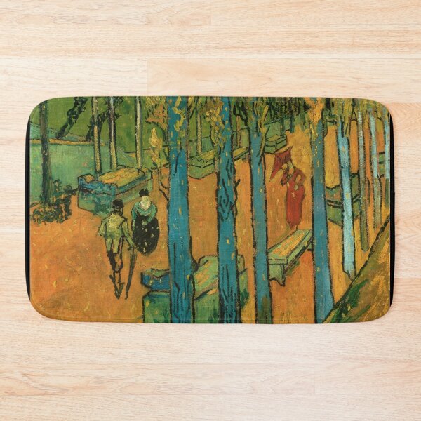 Item preview, Falling Leaves Les Alyscamps by Vincent van Gogh: Post Impressionist Wall Art designed and sold by artofuniverse.