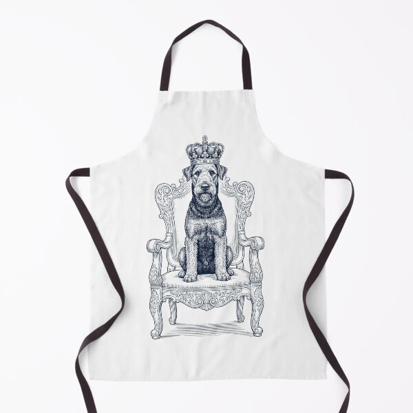 Item preview, Vintage Airedale Terrier King Crown Funny Dog Lover designed and sold by DoodleTortle.