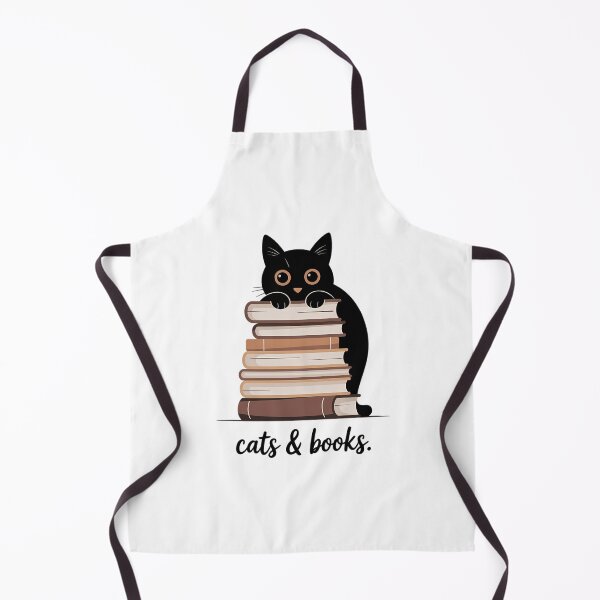 Item preview, Cats & Books designed and sold by IdunayaStore.