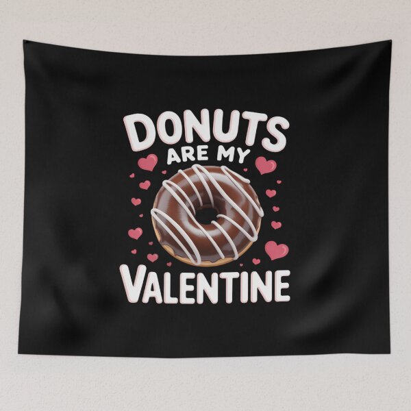 Item preview, Donuts are My Valentine Anti Valentines Day designed and sold by IdunayaStore.