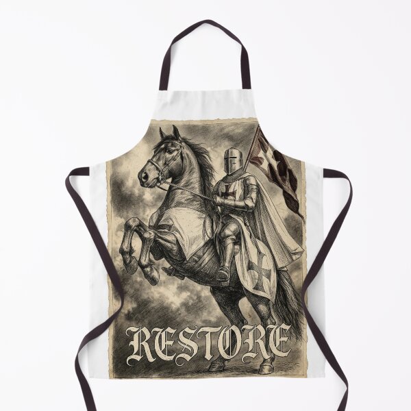 Item preview, Restore Britain Knight Vintage Political Appreciation Design designed and sold by MeatyTees.