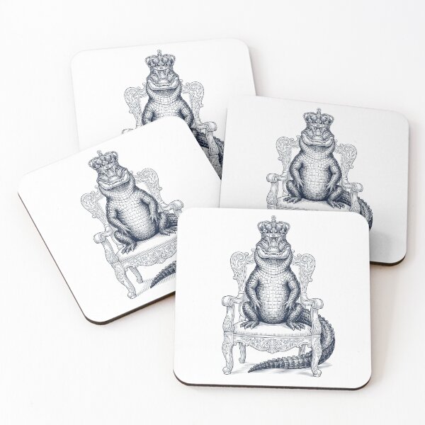 Item preview, Vintage Alligator King Crown Funny Animal Lover designed and sold by DoodleTortle.