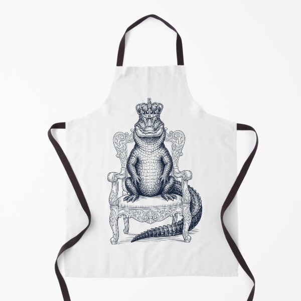 Item preview, Vintage Alligator King Crown Funny Animal Lover designed and sold by DoodleTortle.