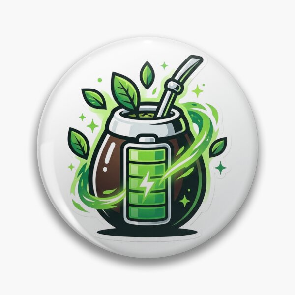 Item preview, Yerba Mate Energy Fuel Battery Charge designed and sold by Guryl Michal Designs.