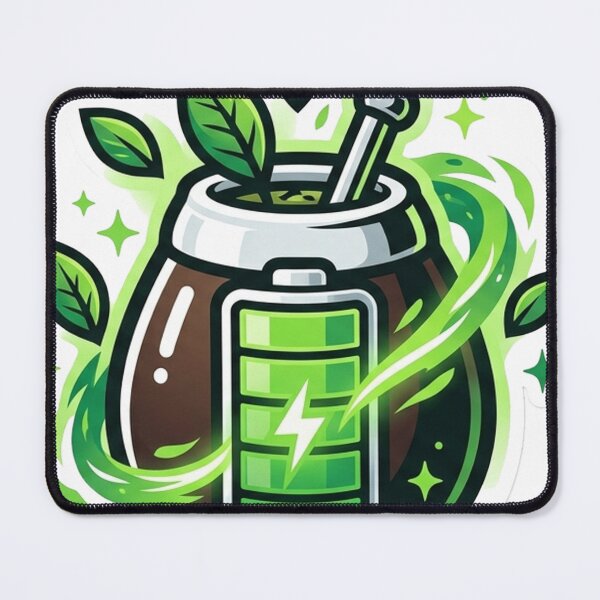 Item preview, Yerba Mate Energy Fuel Battery Charge designed and sold by Guryl Michal Designs.