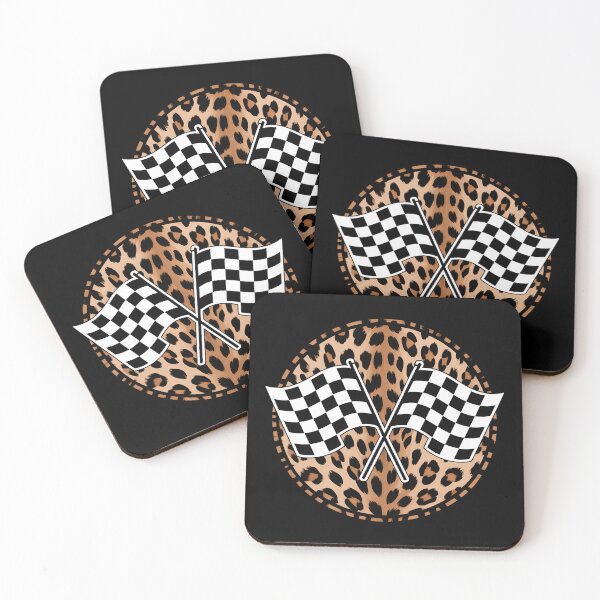 Item preview, Racing Flags Checkered Race Leopard designed and sold by pisliturabcons.