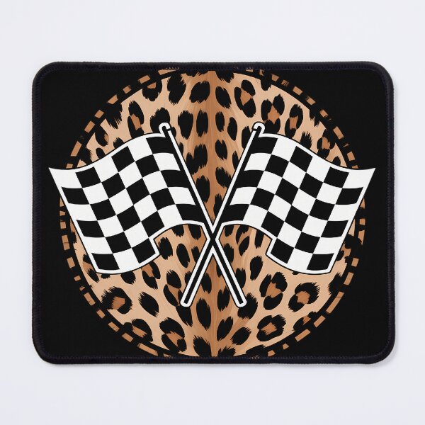 Item preview, Racing Flags Checkered Race Leopard designed and sold by pisliturabcons.