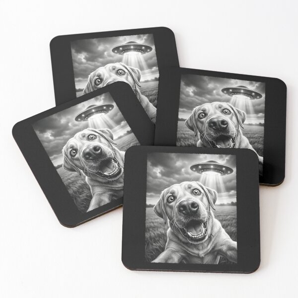 Item preview, Vintage Labrador Retriever UFO Alien Dog Mom Dad Lover designed and sold by TerryConnells.