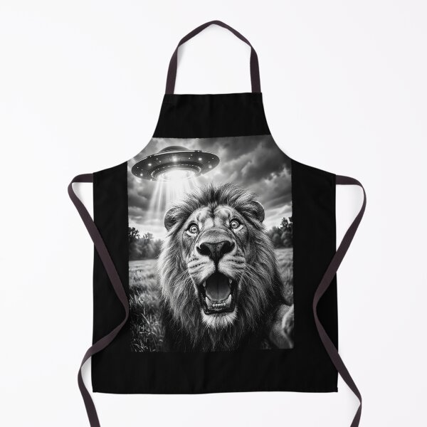 Item preview, Vintage Lion UFO Alien Animal Lover designed and sold by TerryConnells.
