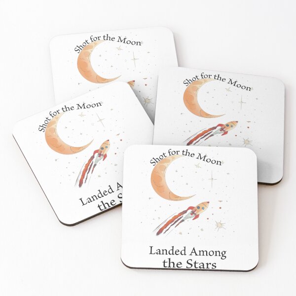 Item preview, Shot for the Moon Landed Among the Stars designed and sold by Mia's Menagerie.