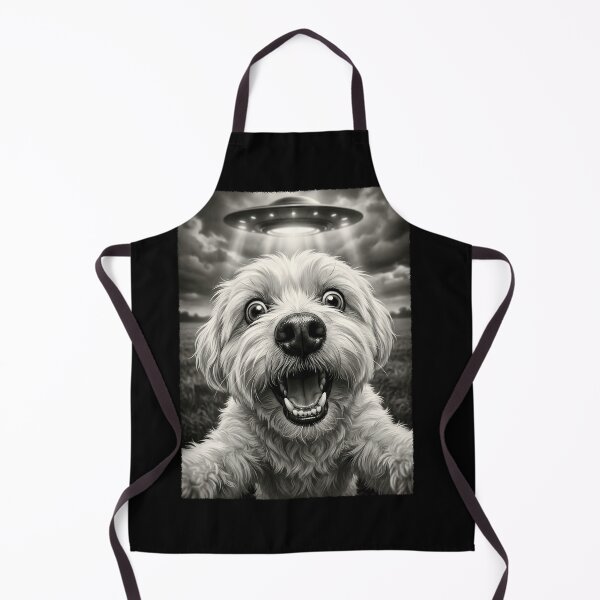 Item preview, Vintage Maltese UFO Alien Dog Mom Dad Lover designed and sold by TerryConnells.