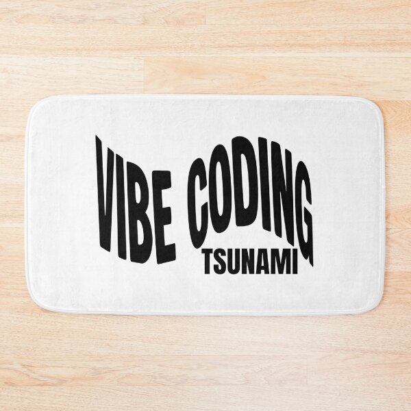 Item preview, Ride the Wave of the AI Vibe Coding Tsunami. designed and sold by MPC-Mince-Pies.