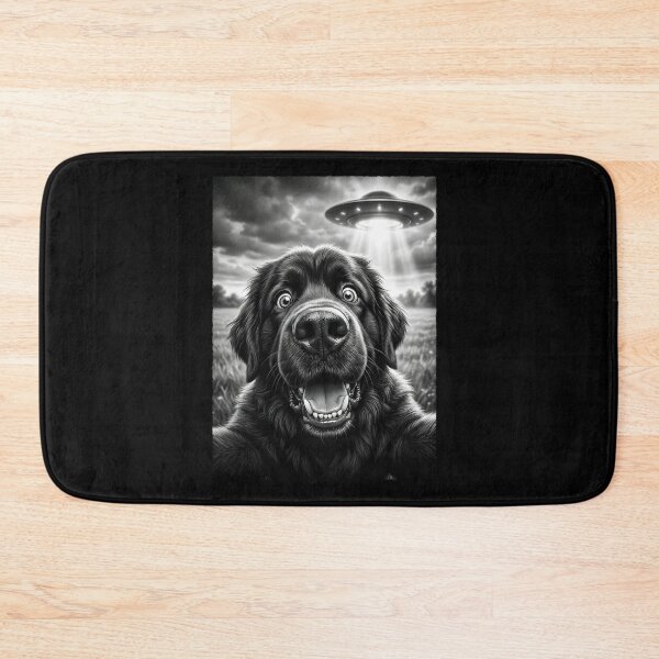 Item preview, Vintage Newfoundland UFO Alien Dog Mom Dad Lover designed and sold by TerryConnells.