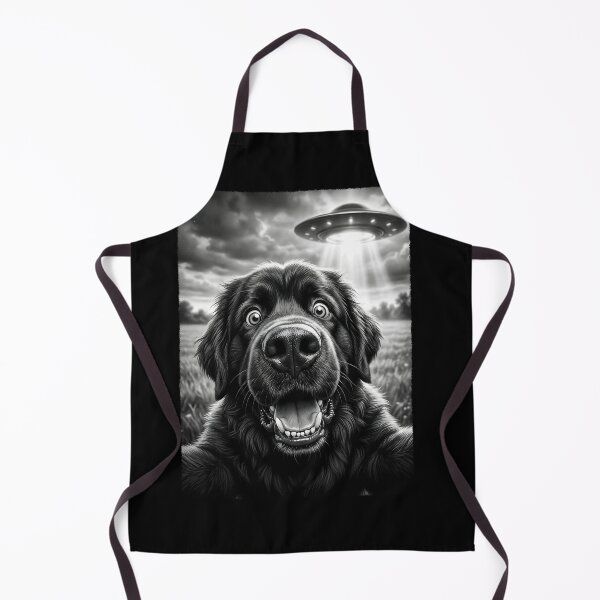 Item preview, Vintage Newfoundland UFO Alien Dog Mom Dad Lover designed and sold by TerryConnells.