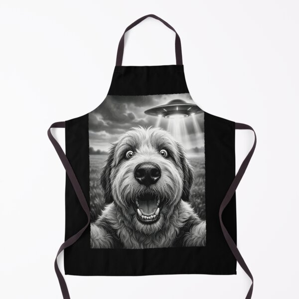 Item preview, Vintage Old English Sheepdog UFO Alien Dog Mom Dad Lover designed and sold by TerryConnells.