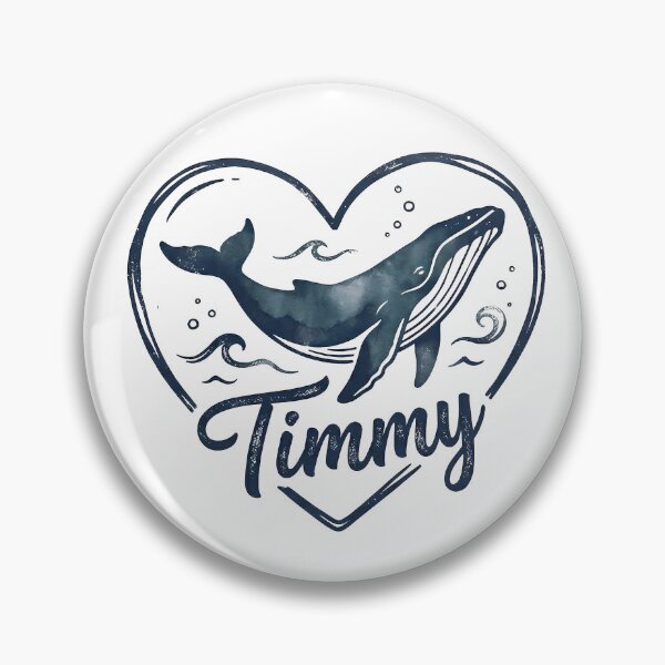 Item preview, Humpback whale Timmy watercolor drawing designed and sold by Print-Zoo.