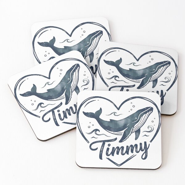 Item preview, Humpback whale Timmy watercolor drawing designed and sold by Print-Zoo.
