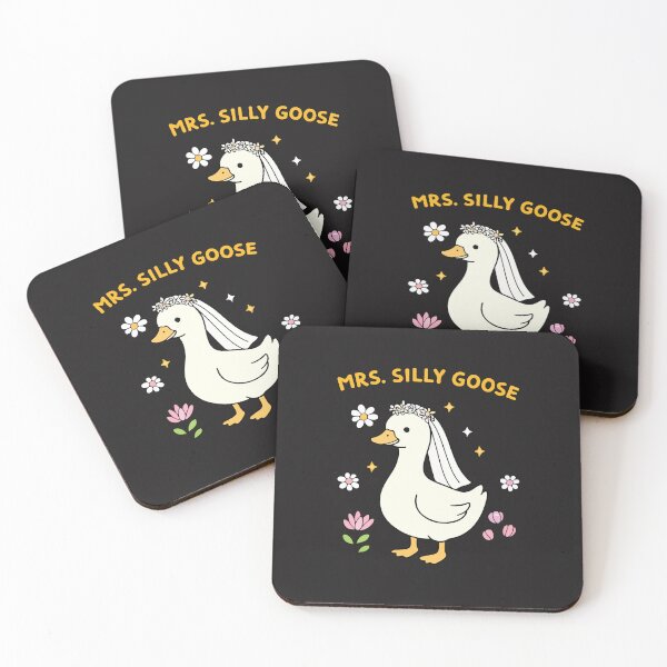 Item preview, Mrs Silly Goose Bride To Be Funny Wedding Matching Couple designed and sold by kiralynstration.