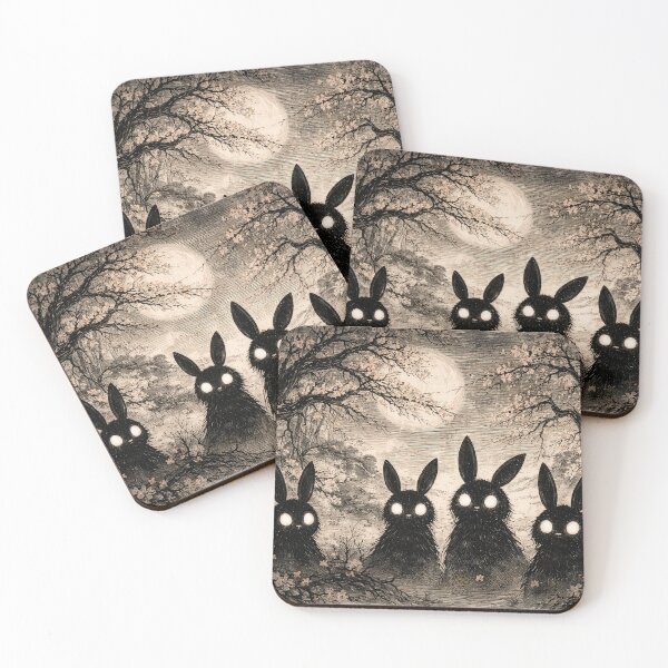 Item preview, Japanese Ghost Rabbits designed and sold by Saint Arts Studio.