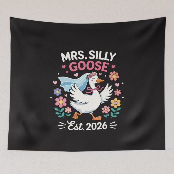 Item preview, Mrs Silly Goose Est 2026 Bride Funny Wedding Bachelorette designed and sold by kiralynstration.