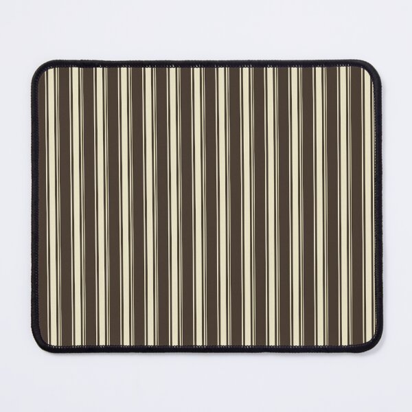 Item preview, Brown beige pinstripe pattern vertical thin stripes minimalist neutral aesthetic designed and sold by WildHugeDot.
