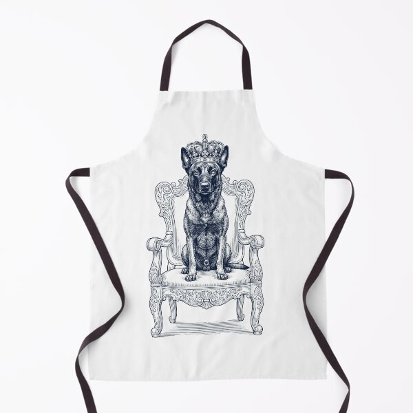 Item preview, Vintage Belgian Malinois King Crown Funny Dog Lover designed and sold by DoodleTortle.