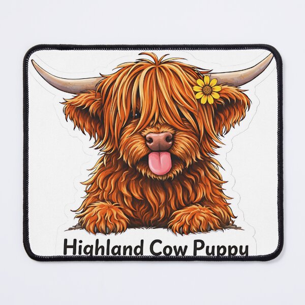 Item preview, Fluffy Highland Mood ?✨ Sticker designed and sold by Jaideep Walia.