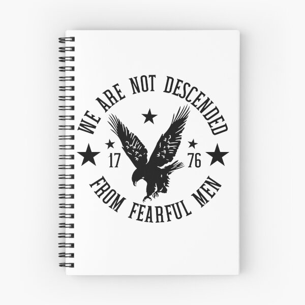 Item preview, We Are Not Descended From Fearful Men designed and sold by MutzelArts.