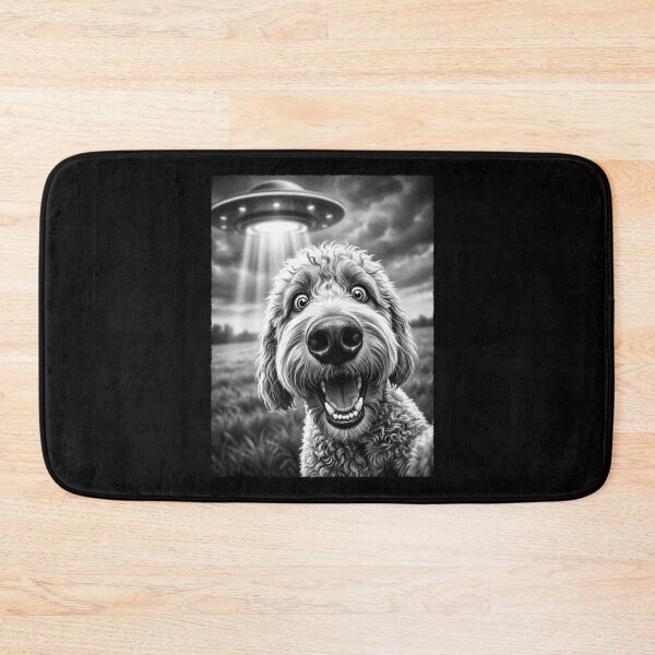 Item preview, Vintage Poodle UFO Alien Dog Mom Dad Lover designed and sold by TerryConnells.