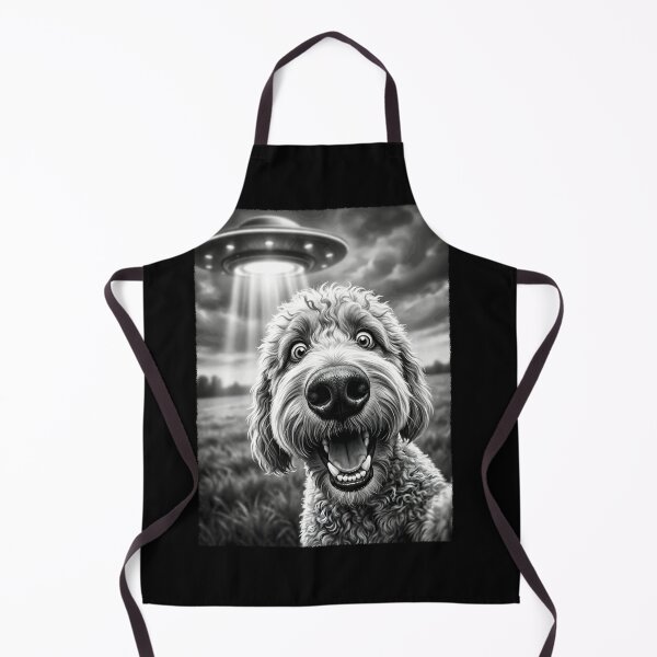 Item preview, Vintage Poodle UFO Alien Dog Mom Dad Lover designed and sold by TerryConnells.