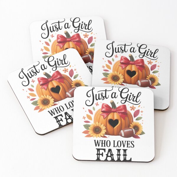 Item preview, Just A Girl Who Loves Fall, Pumpkin Football And Sunflower designed and sold by TrinaEspinoza.
