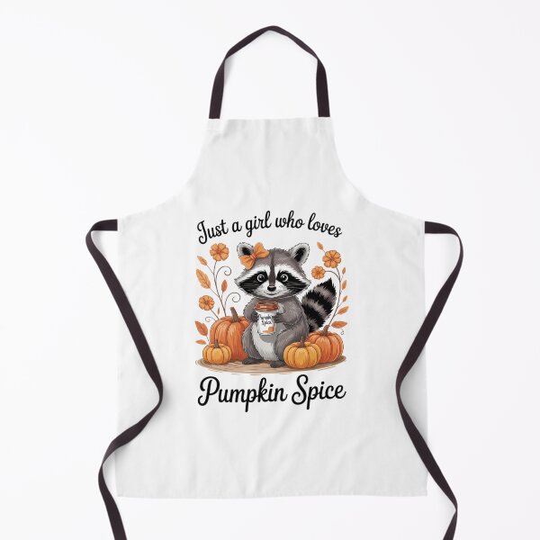 Item preview, Just A Girl Who Loves Pumpkin Spice Raccoon Fall Vibes designed and sold by TrinaEspinoza.