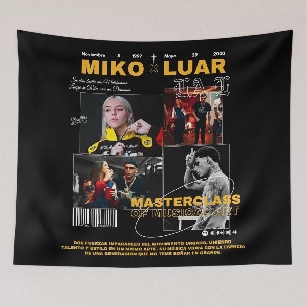 Item preview, Young Miko and Luar La L designed and sold by NF Designs Studio DTF.
