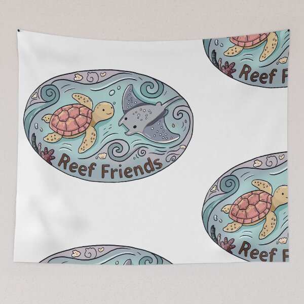 Item preview, Hurghada Reef Friends T-shirt designed and sold by Kakon-52.