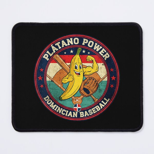Item preview, Platano Power Dominican Baseball Retro Banana designed and sold by miaa-artistshop.
