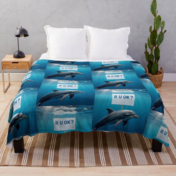 Item preview, Dolphin Mental Health Check - "R U OK designed and sold by GUINewAlex.